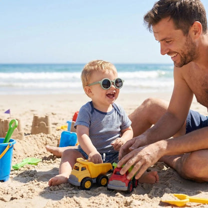 Lunette soleil bébé - LoopsShade™ | Protection UV arrondie