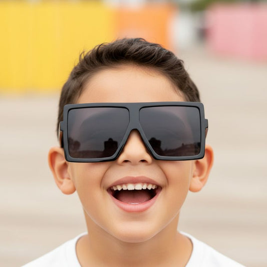 Lunette de soleil enfant - SquareFrame™ - Black Edition