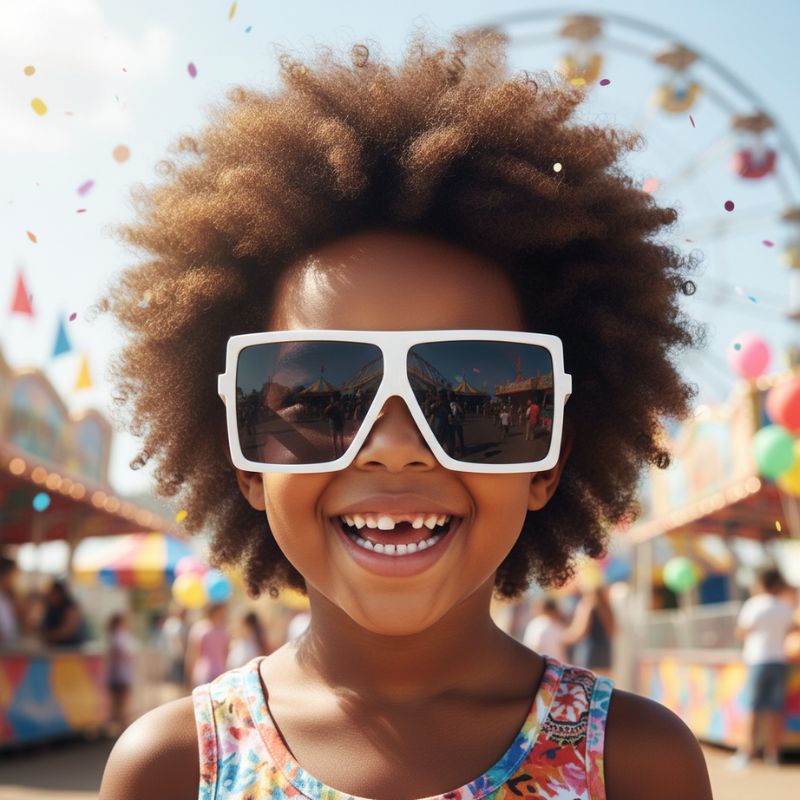 Lunette de soleil enfant - SquareFrame™