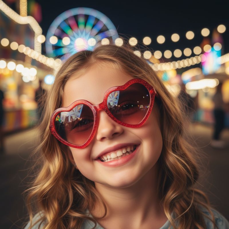 Lunette de soleil enfant fille - LuvShade™