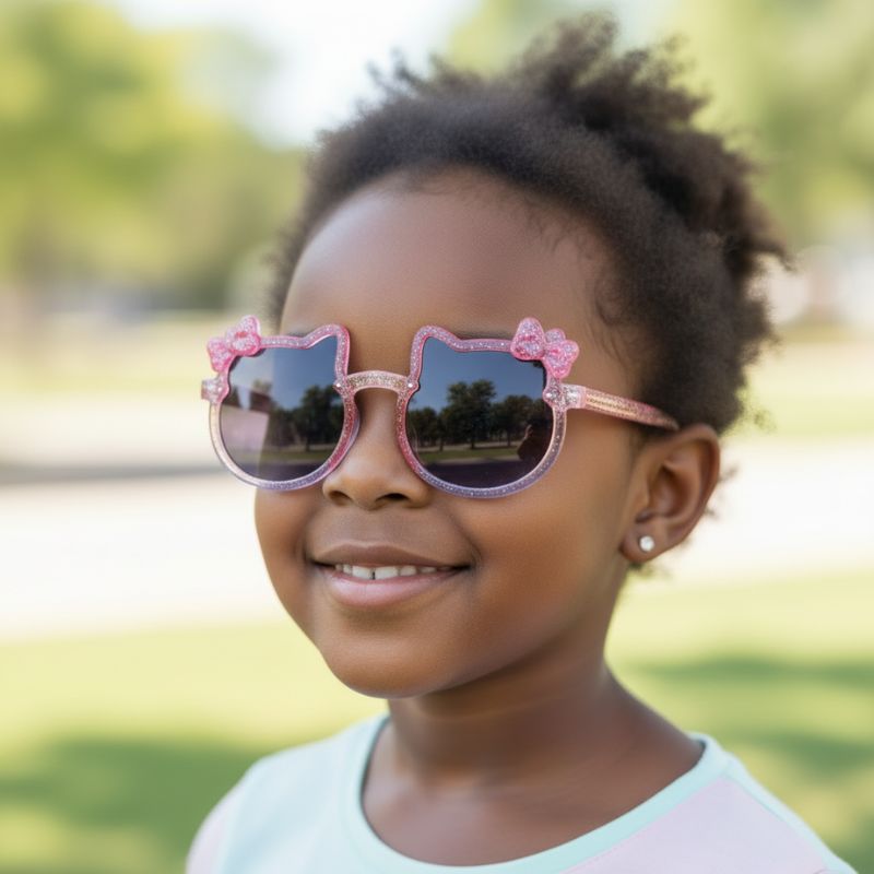 Lunette de soleil enfant fille - KittyGlass™