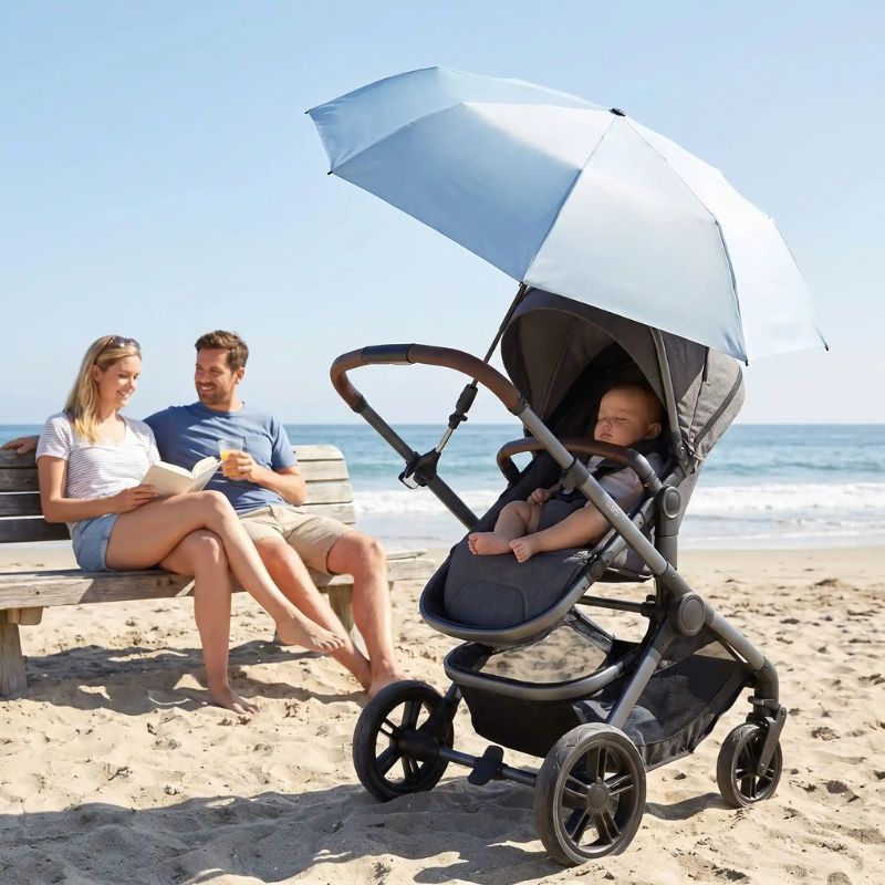 Ombrelle pour poussette  - SunShade™  | Protection UV Réglable
