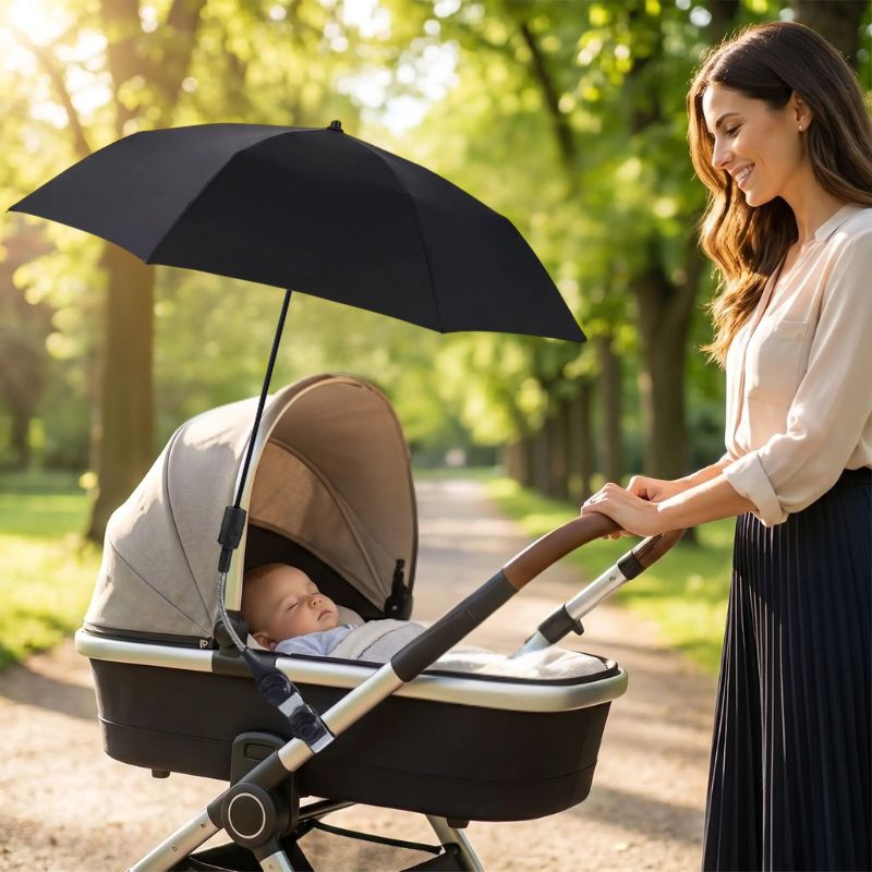 Ombrelle pour poussette  - SunShade™  | Protection UV Réglable