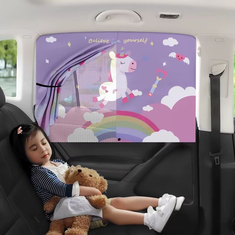Pare soleil bebe voiture | EasyShade™ - Licorne