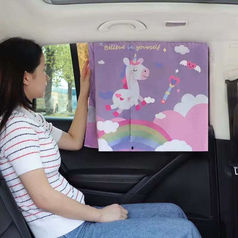Pare soleil bebe voiture | EasyShade™ - Licorne