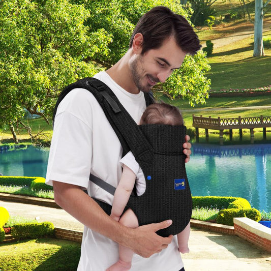 Porte-bébé | Babylight™ - Noir Respirant