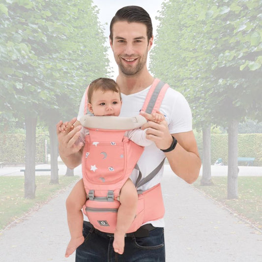 Porte-bébé randonnée  | LittleAdventure™  - Orange