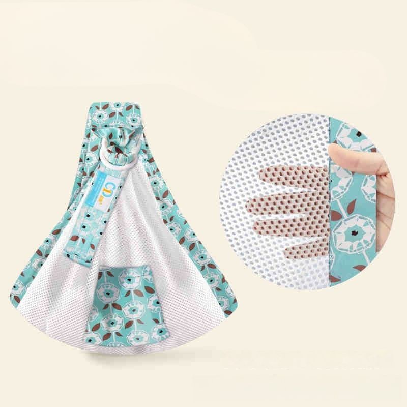 Porte bebe echarpe | BasicGoAir™ - Bleu