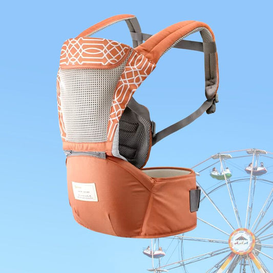Porte bebe de randonnee | TravelCarrier™  - Orange