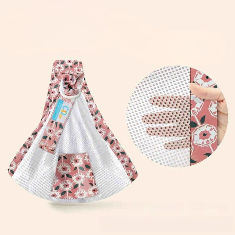 Porte bebe echarpe | BasicGoAir™ - Rose