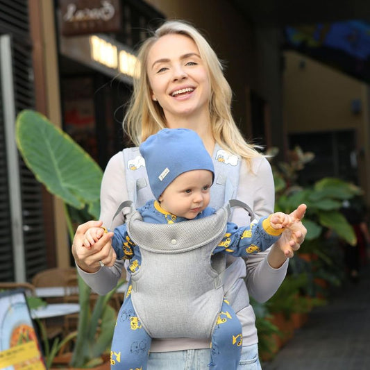 Porte-Bébé Physiologique SleekGo™ | Ergonomique, Évolutif & Ultra Confort