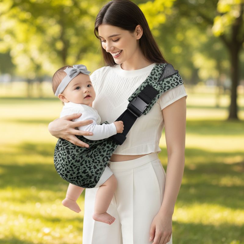 Porte bebe hanche - LeopardCarry™