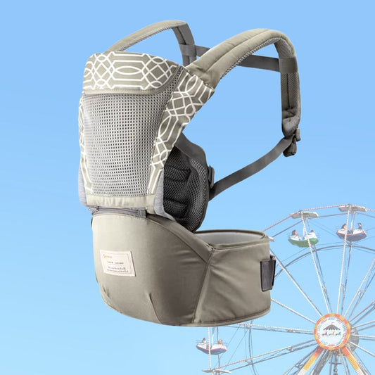 Porte bebe physiologique | TravelCarrier™  - Khaki
