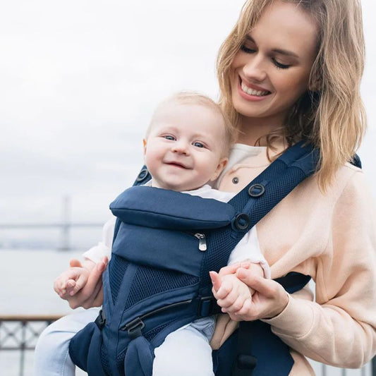 Porte bebe physiologique | AirCool™ - Marine