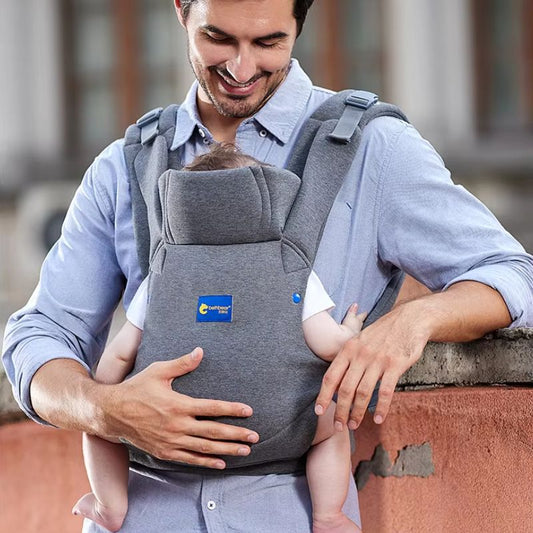 Porte bebe physiologique | Babylight™ - Gris