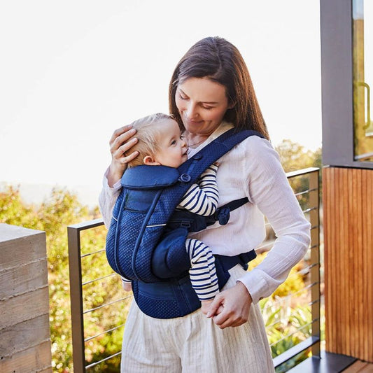 Porte bebe physio | FreshAir™ - Bleu Marine