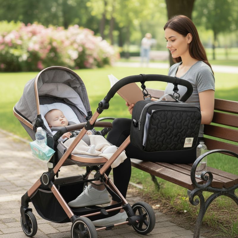Sac a langer pour poussette | Strollerone™