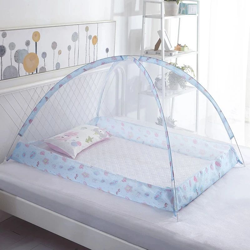 Tente lit bebe | NappyTent™ - Bleu