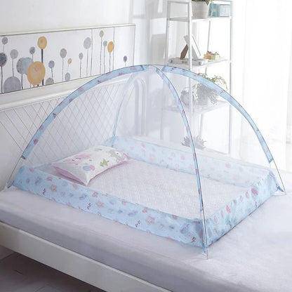 Tente lit bebe | NappyTent™ - Bleu