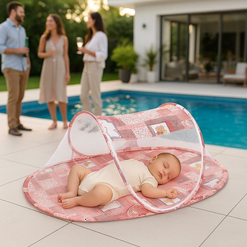 Tente lit bebe | NoBugBed™ - Rose Vintage