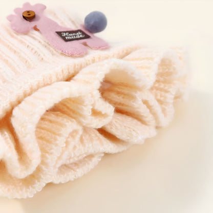 Tour de cou enfant en maille | GiraKnit™