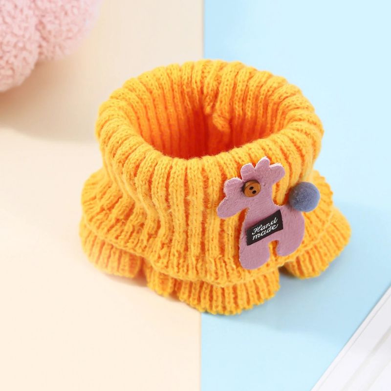 Tour de cou enfant en maille | GiraKnit™