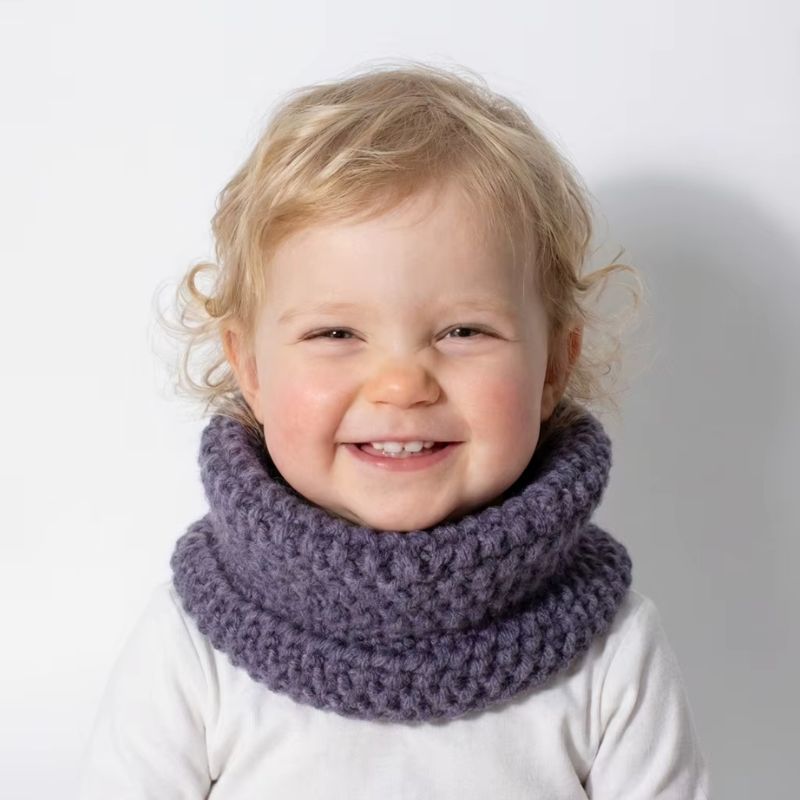 Tour de cou enfant grosse maille | ChunkyLoop™