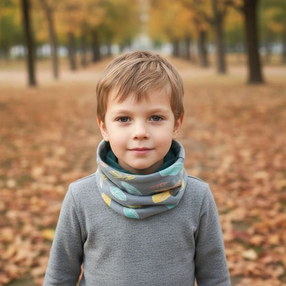 Tour de cou enfant doublé | CozyPrint™