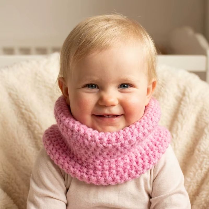 Tour de cou enfant grosse maille | ChunkyLoop™