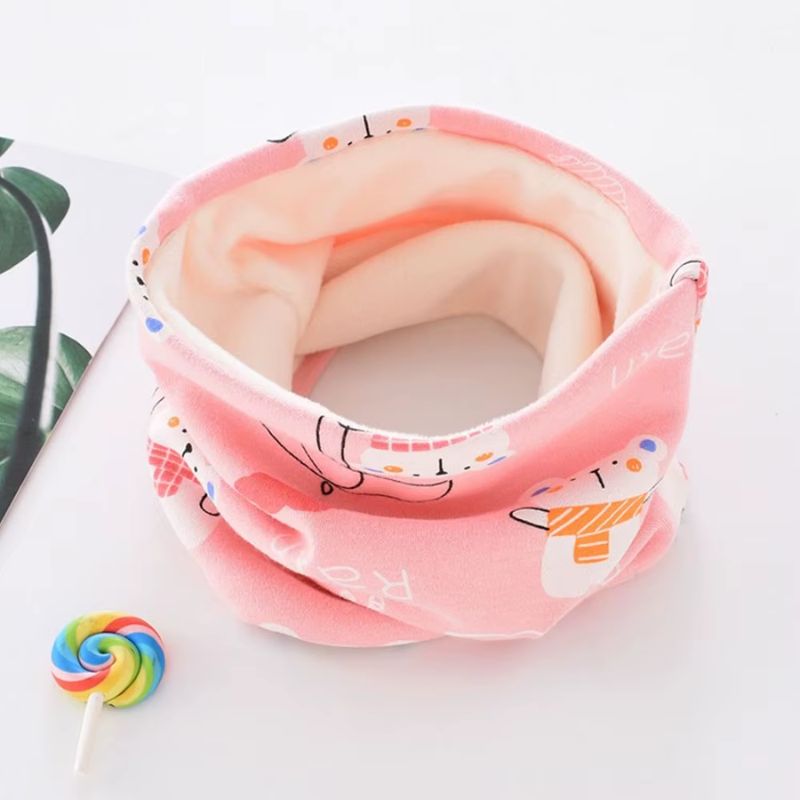 Tour de cou enfant doublé | CozyPrint™