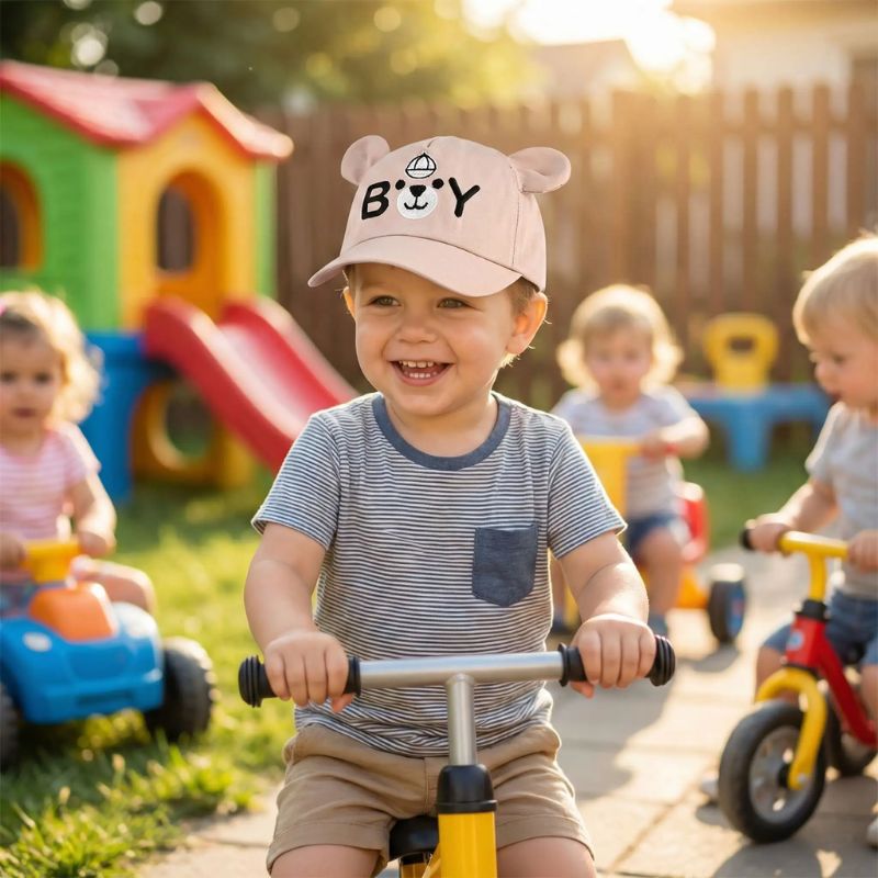 Casquette bébé garçon - LittleBoy™ | Protection Solaire Confortable