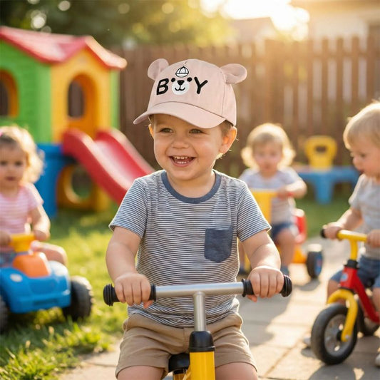 Casquette bébé garçon - LittleBoy™ | Protection Solaire Confortable