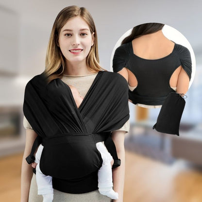 Echarpe Porte Bebe | SimpleBuckle™ Noir
