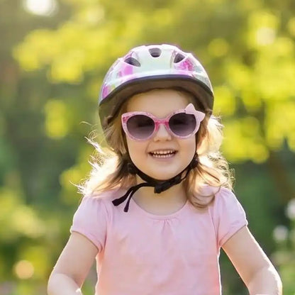 Lunette de soleil enfant fille - SweetBow™ | Protection solaire mignonne