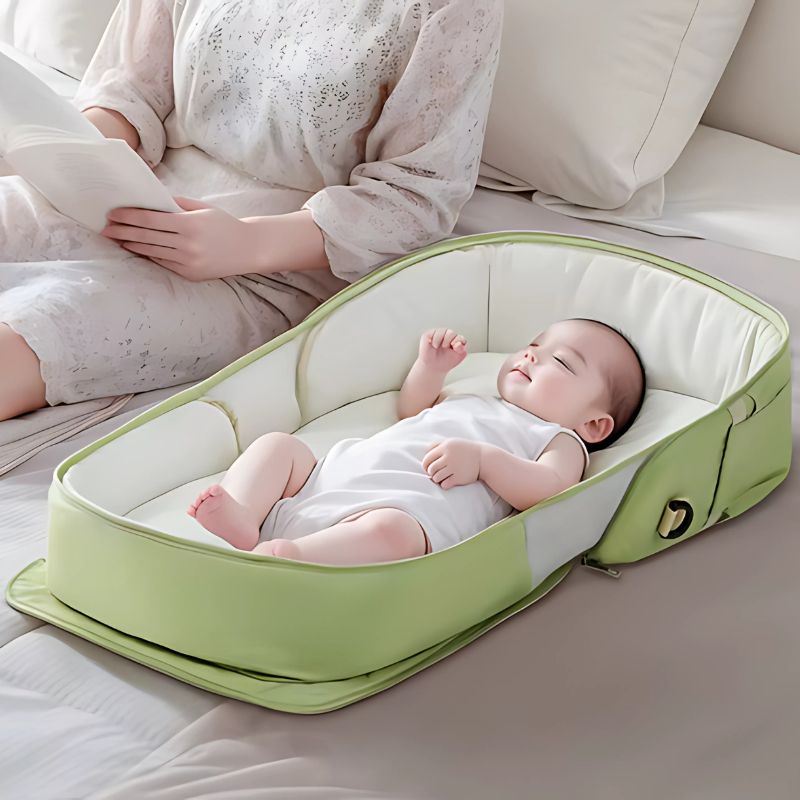 Lit nomade pour Bebe | TinySleeper™ - Vert