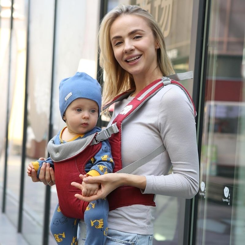Porte-Bébé Physiologique SleekGo™ | Ergonomique, Évolutif & Ultra Confort