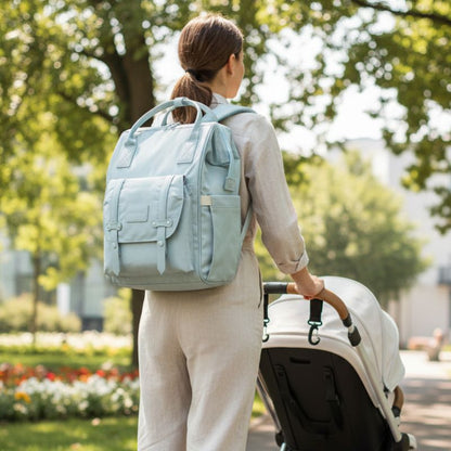 Sac a langer a dos - Nomad™ | Grand Format Imperméable & Ultra Organisé