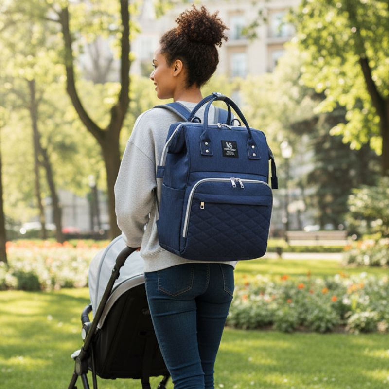 Sac a dos a langer - DiamondBag™ | Grande Capacité, Imperméable & Ultra Organisé