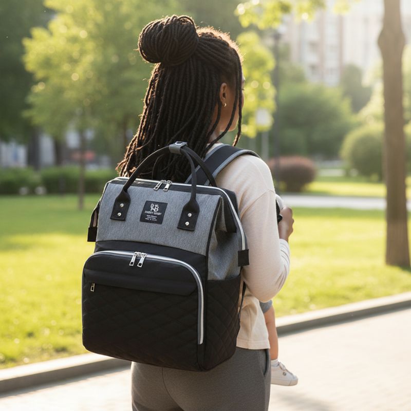 Sac a dos a langer - DiamondBag™ | Grande Capacité, Imperméable & Ultra Organisé