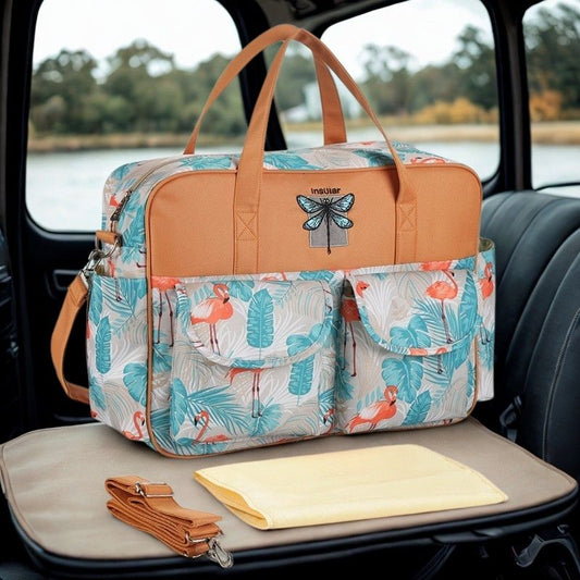 Sac a langer original | TravelEase™ - Flamant Rose