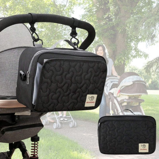 Sac a langer pour poussette | Strollerone™ - Noir