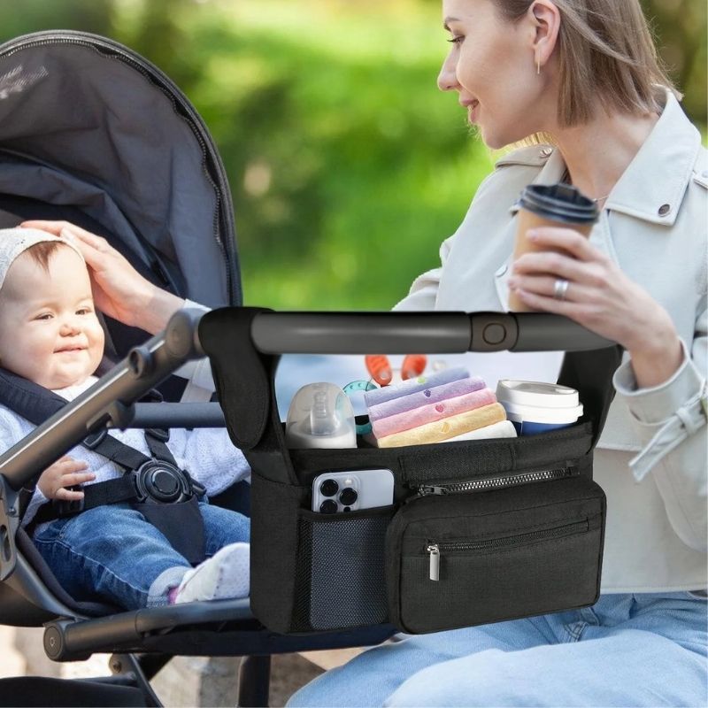 Sac a poussette | StrollerGo™ - Gris