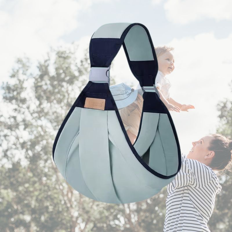 Porte Bebe Echarpe | SwingCarrier™ - Vert