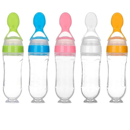 Biberon avec cuillère pour nouveau-né | EasyBottle™ - dynamikfamily