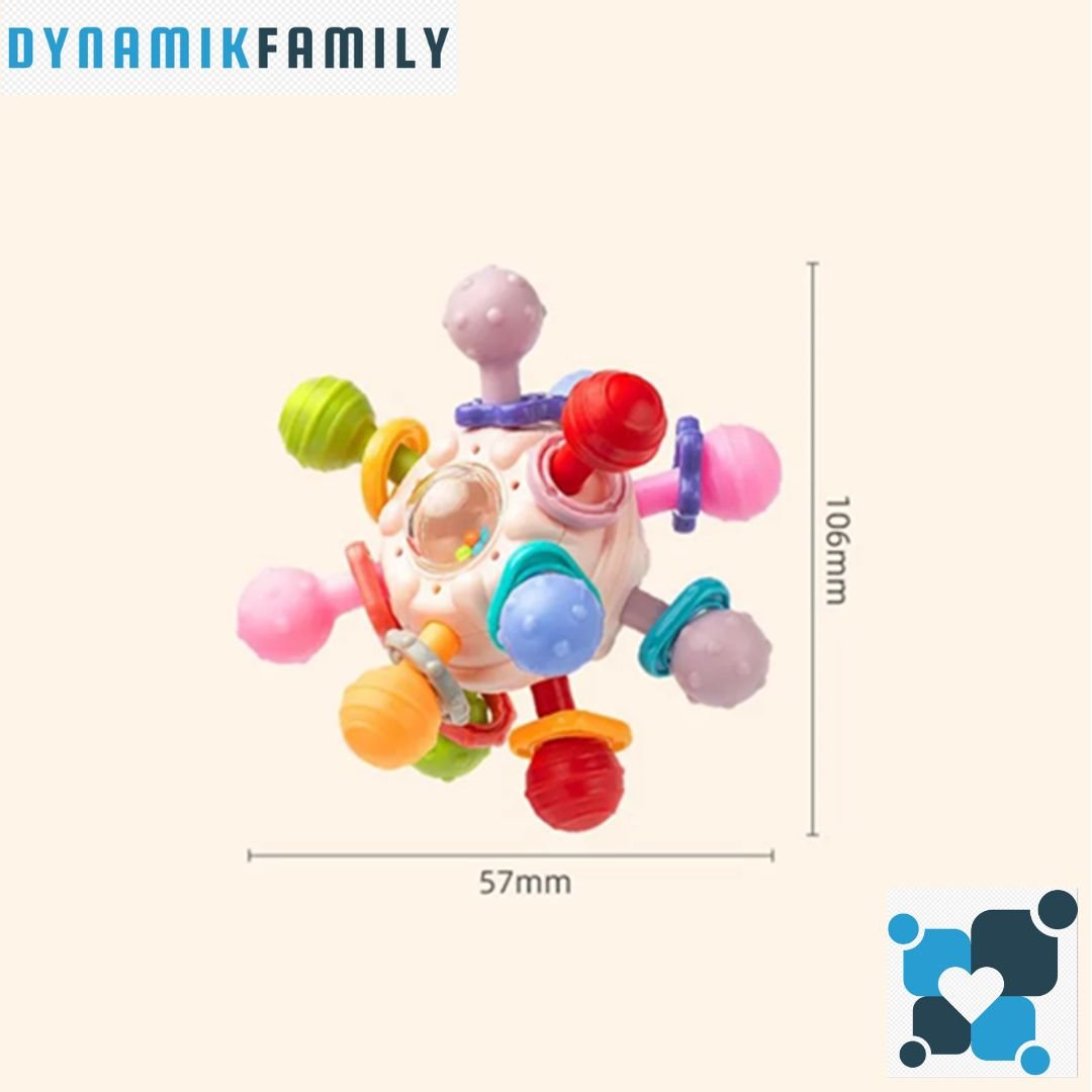 DynaTeether™ - Hochet de dentition en silicone - dynamikfamily